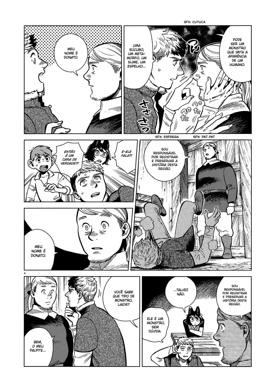 Dungeon Meshi, capítulo 81, página 4