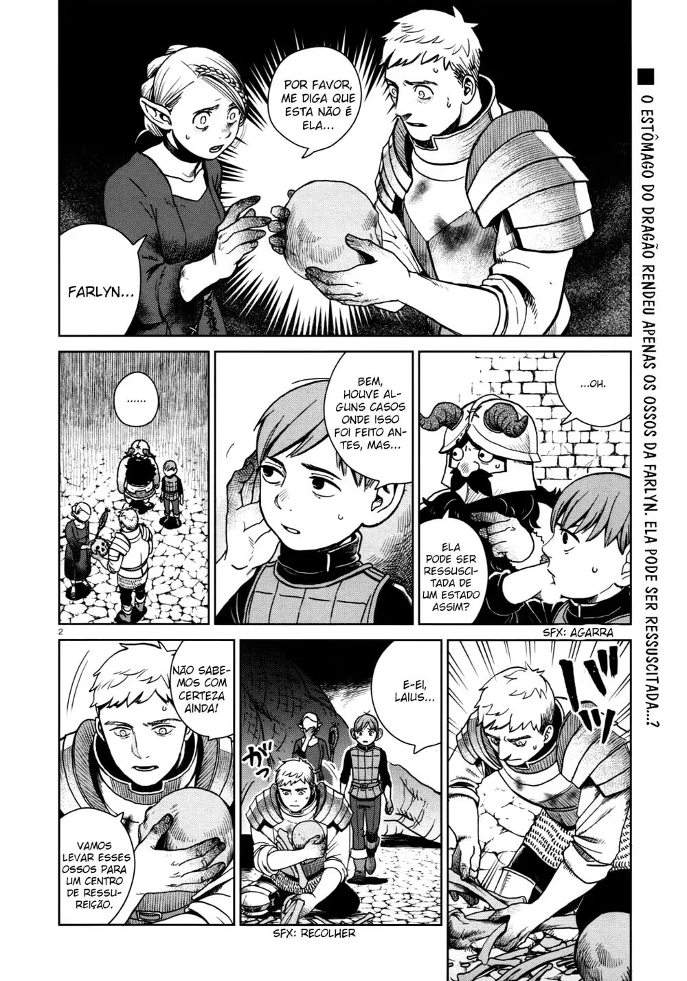 Dungeon Meshi, capítulo 27, página 4