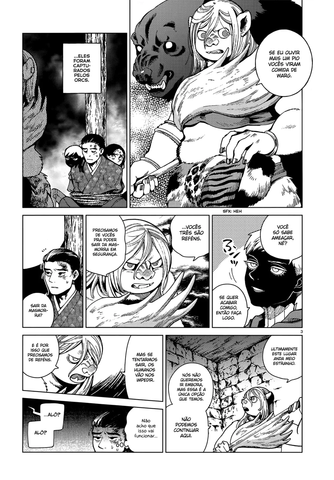 Dungeon Meshi, capítulo 77, página 3