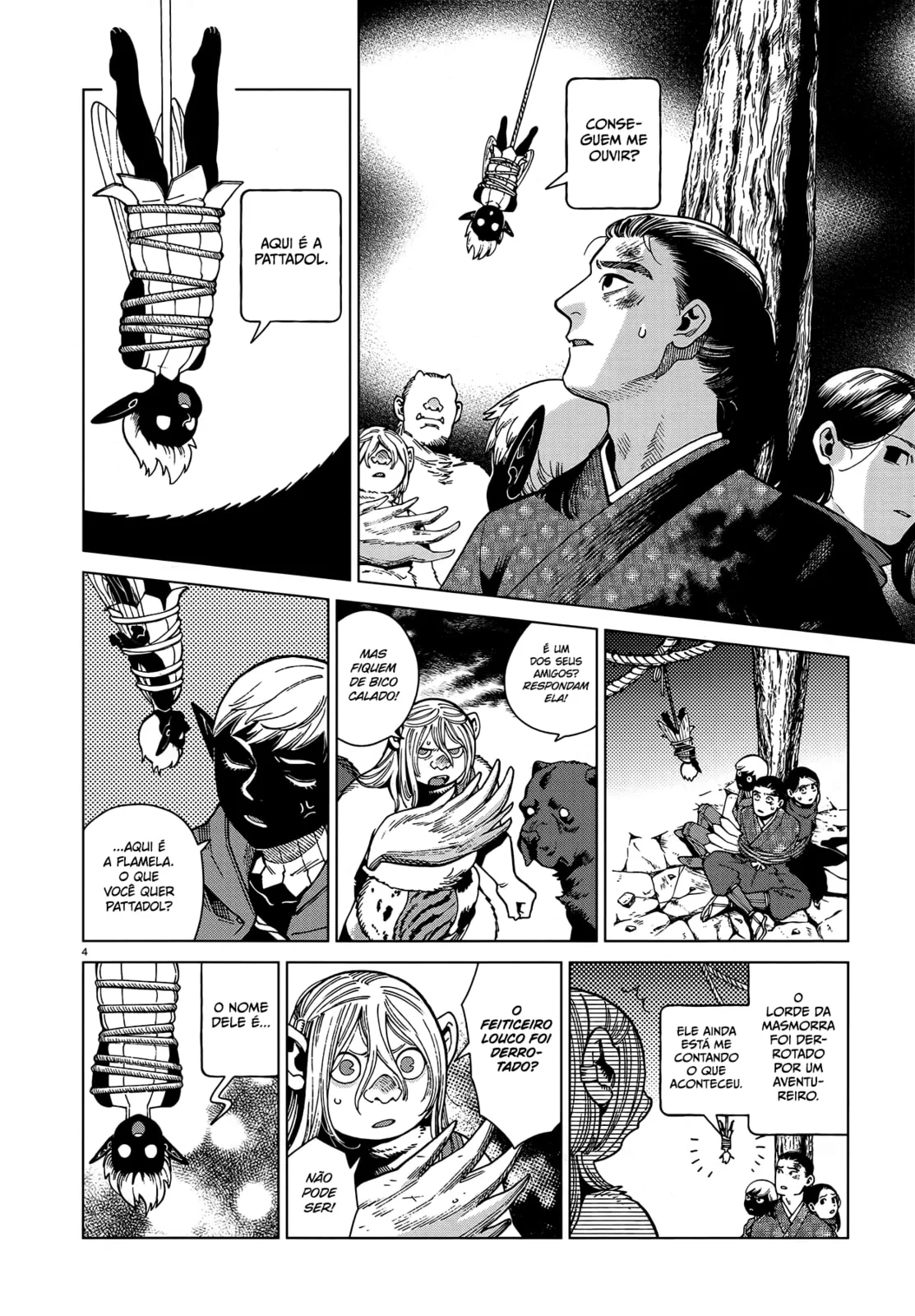 Dungeon Meshi, capítulo 77, página 4