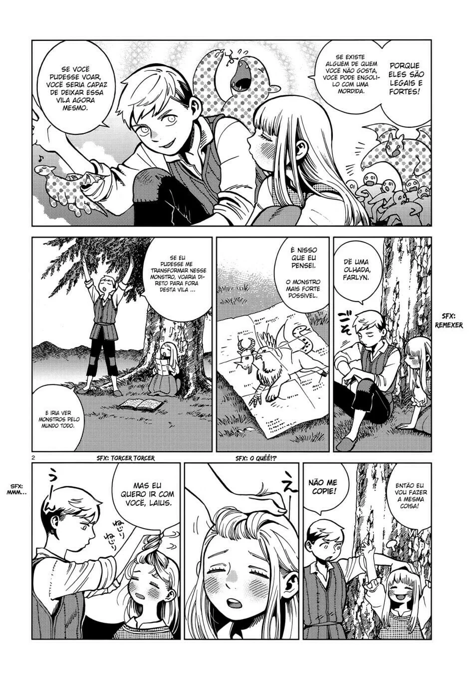 Dungeon Meshi, capítulo 67, página 4