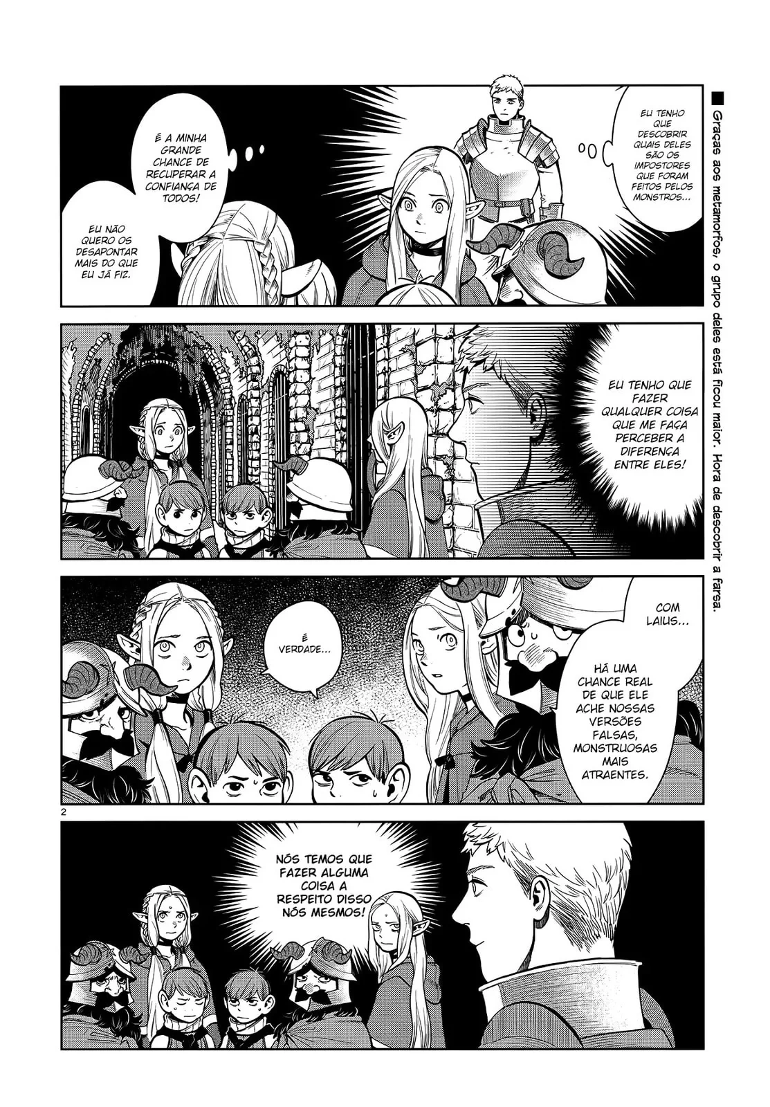 Dungeon Meshi, capítulo 40, página 4