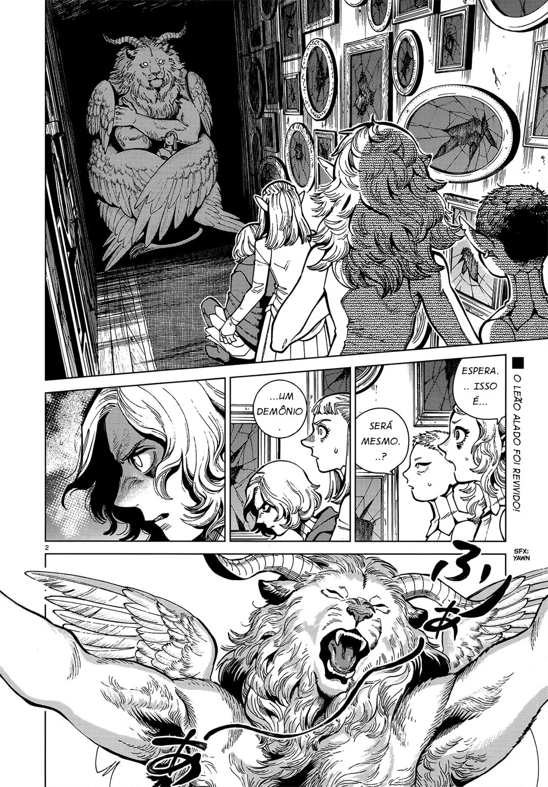 Dungeon Meshi, capítulo 75, página 3