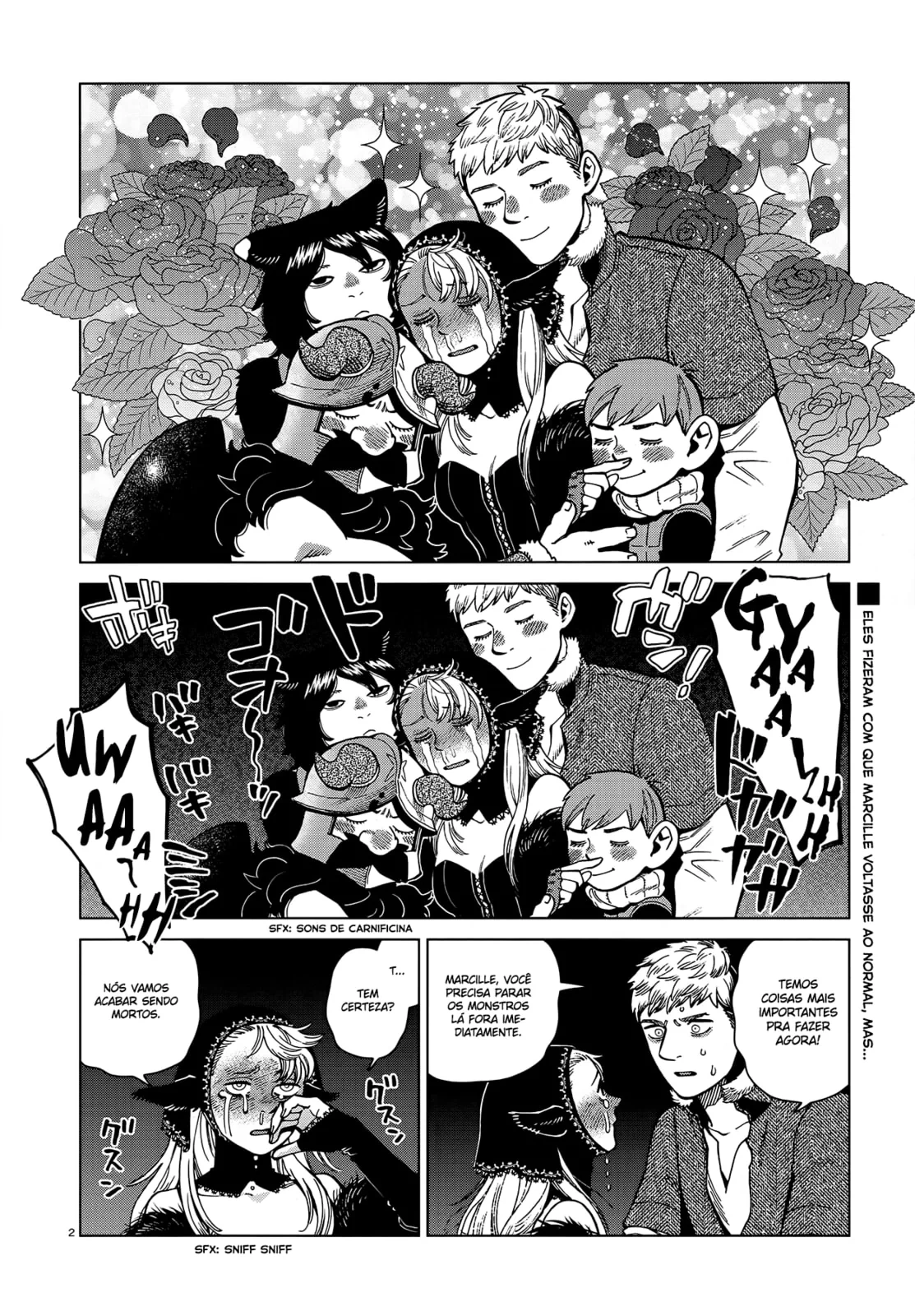 Dungeon Meshi, capítulo 86, página 2
