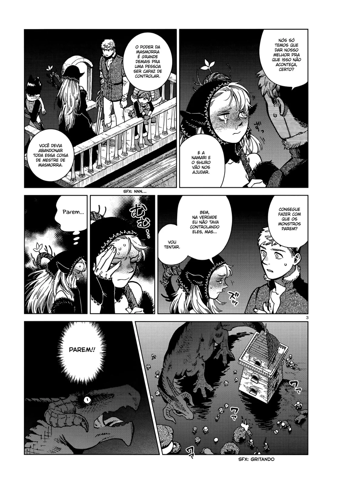 Dungeon Meshi, capítulo 86, página 3