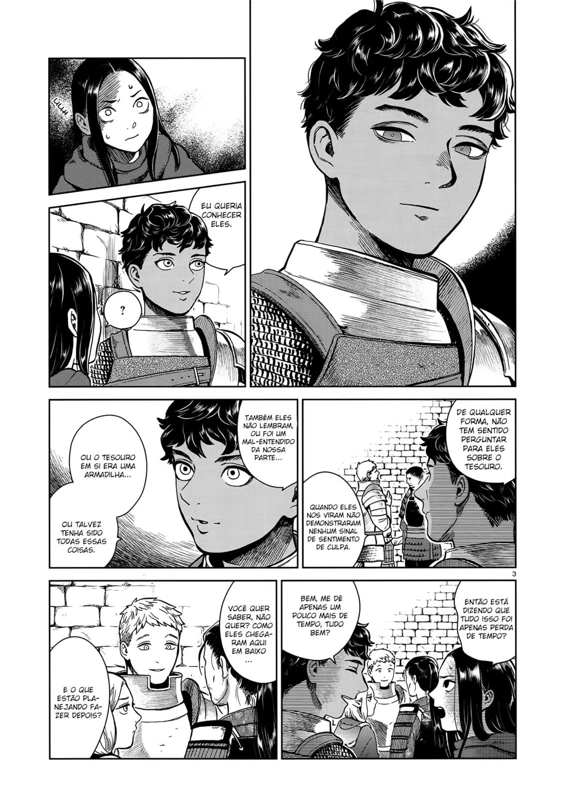 Dungeon Meshi, capítulo 36, página 3