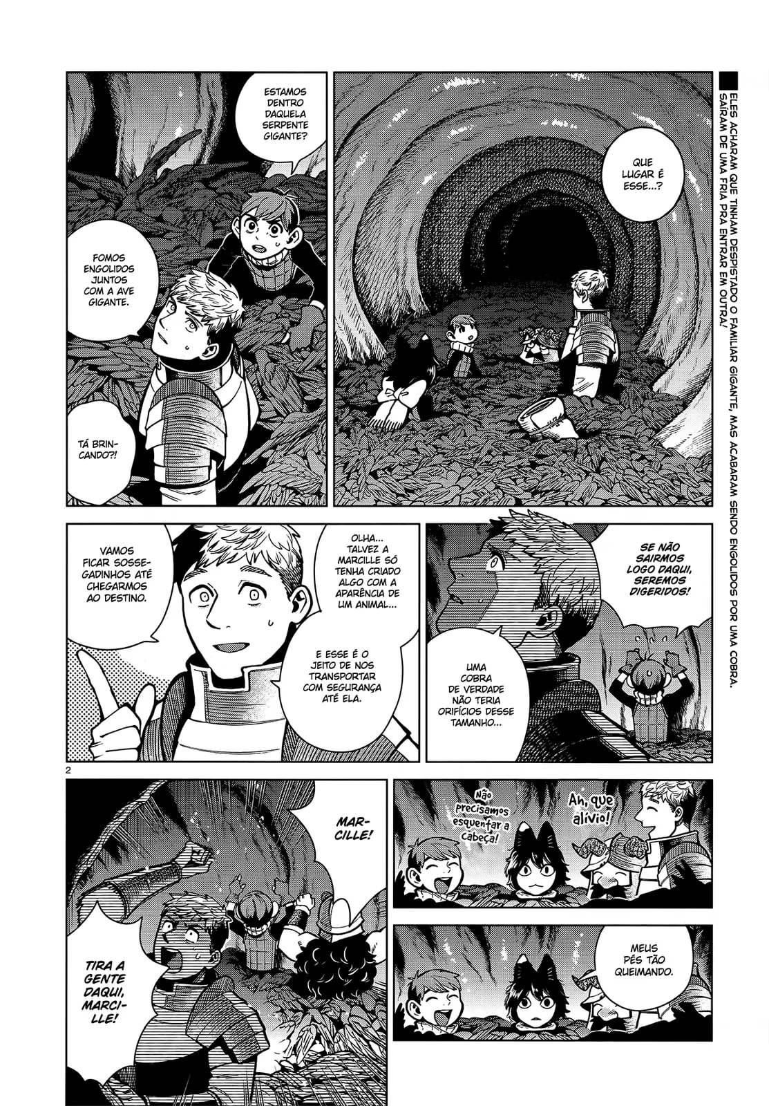 Dungeon Meshi, capítulo 80, página 2