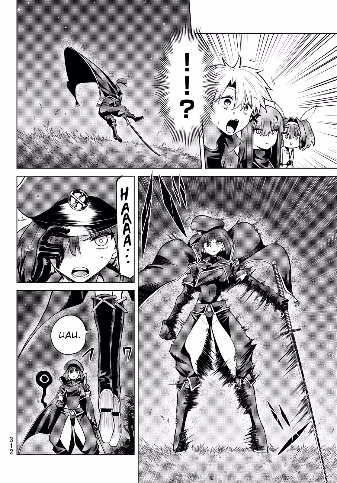 Kurotsuki no Yaergnacht, capítulo 55, página 4
