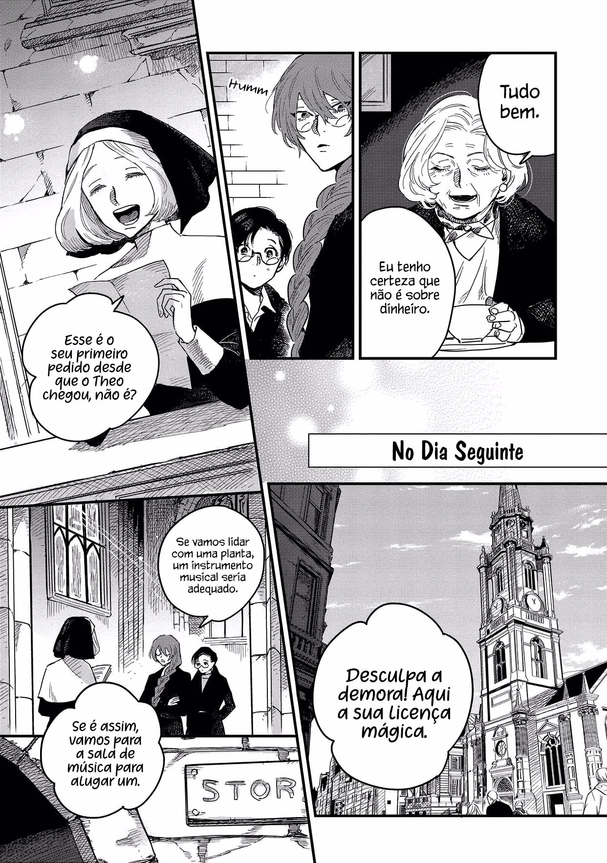 Azami no Shiro no Majo, capítulo 3, página 4