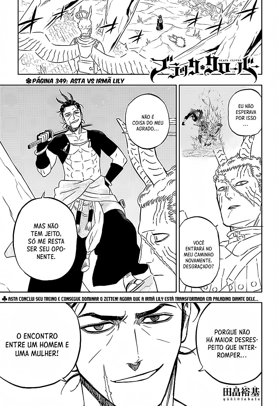 Black Clover, capítulo 349, página 2