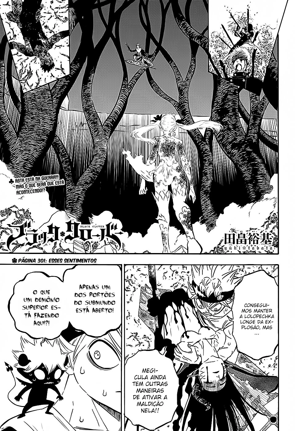Black Clover, capítulo 301, página 2