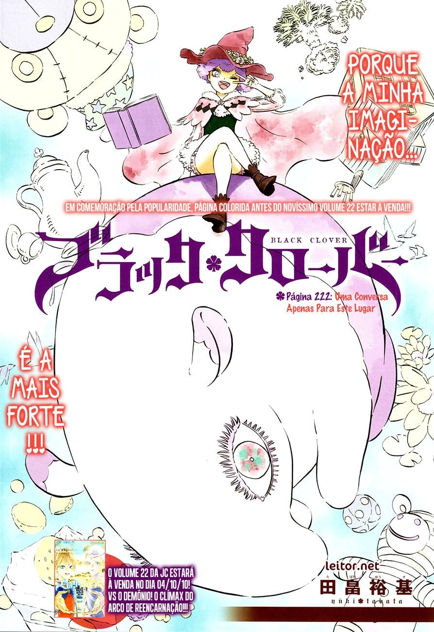 Black Clover, capítulo 222, página 2