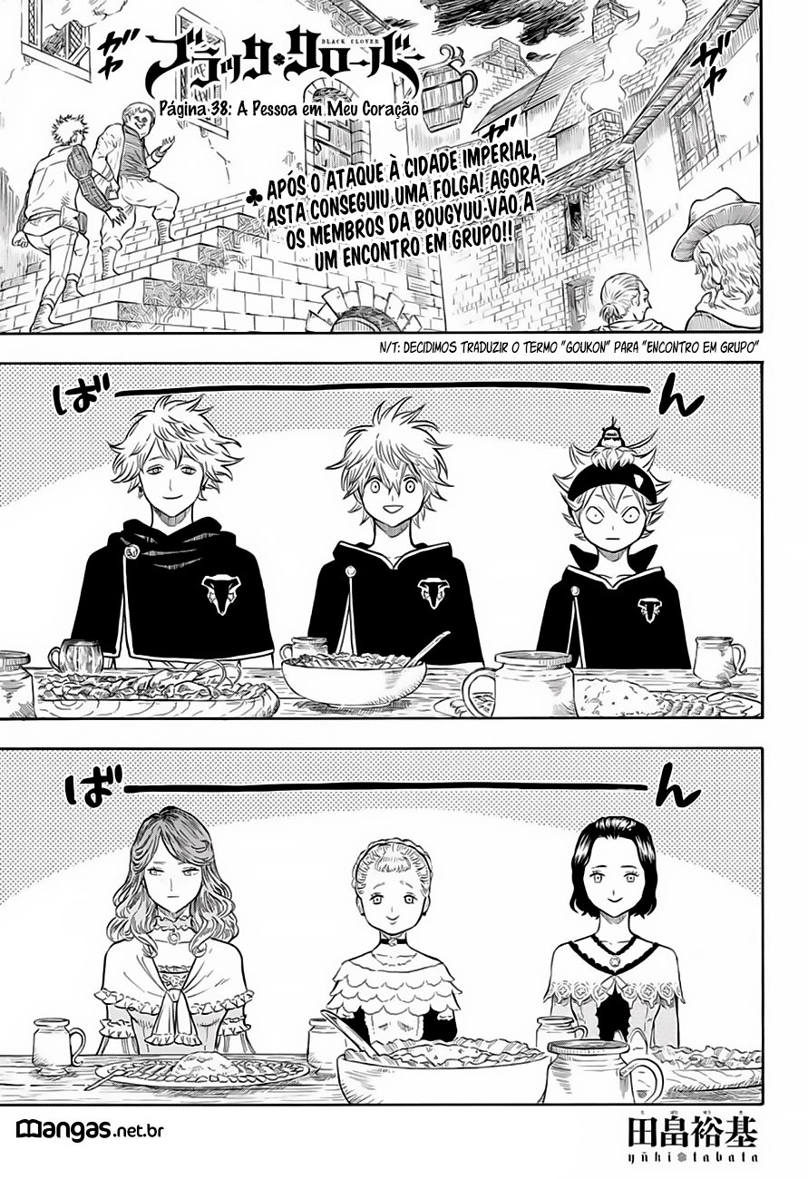 Black Clover, capítulo 38, página 2