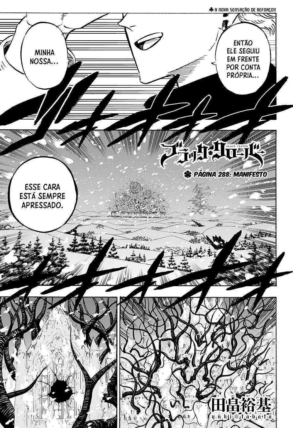 Black Clover, capítulo 288, página 2