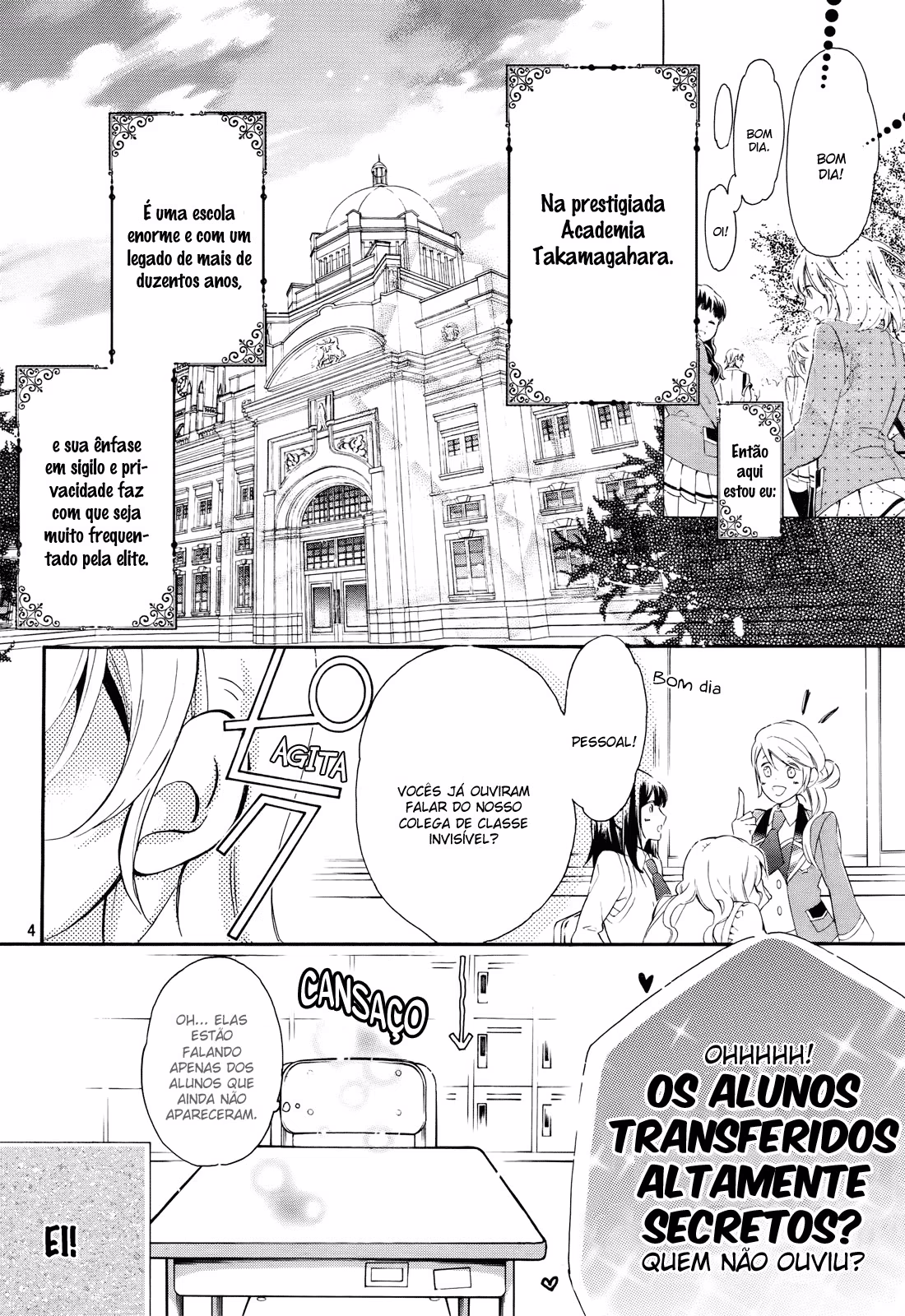 Super Darling!, capítulo 1, página 3
