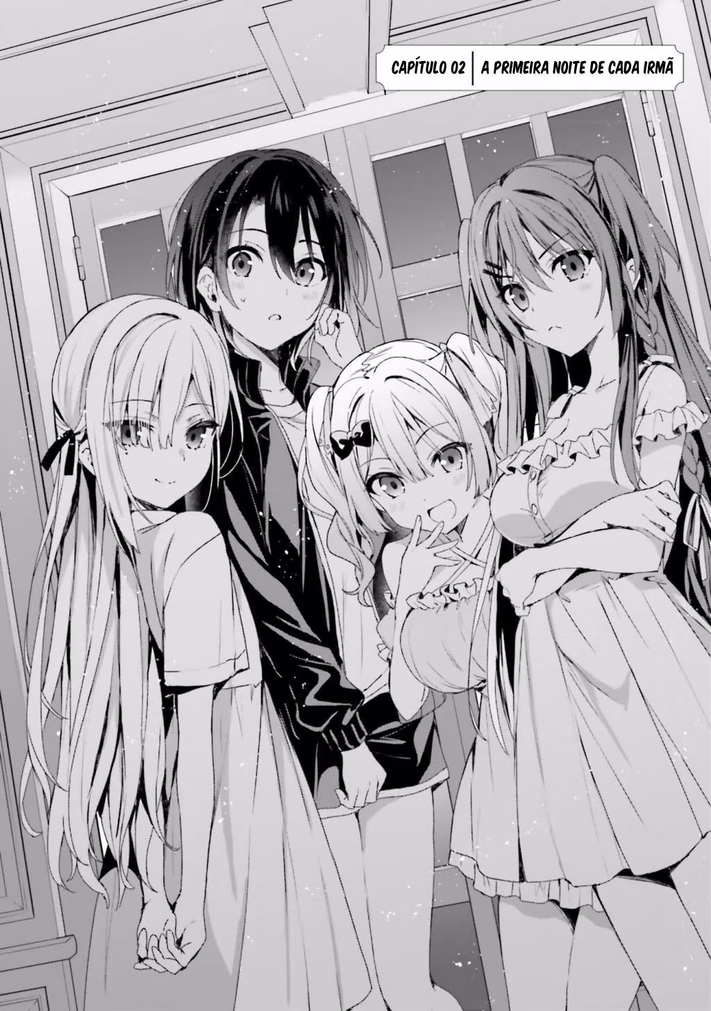 Elf wa Yoru wo Omachikane, capítulo 2, página 4