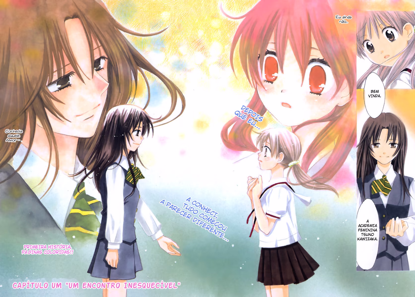 Hatsukoi Shimai, capítulo 1, página 3