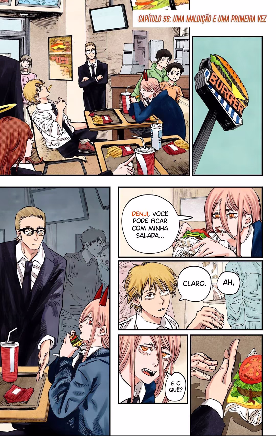 Chainsaw Man (Official Colored), capítulo 56, página 2