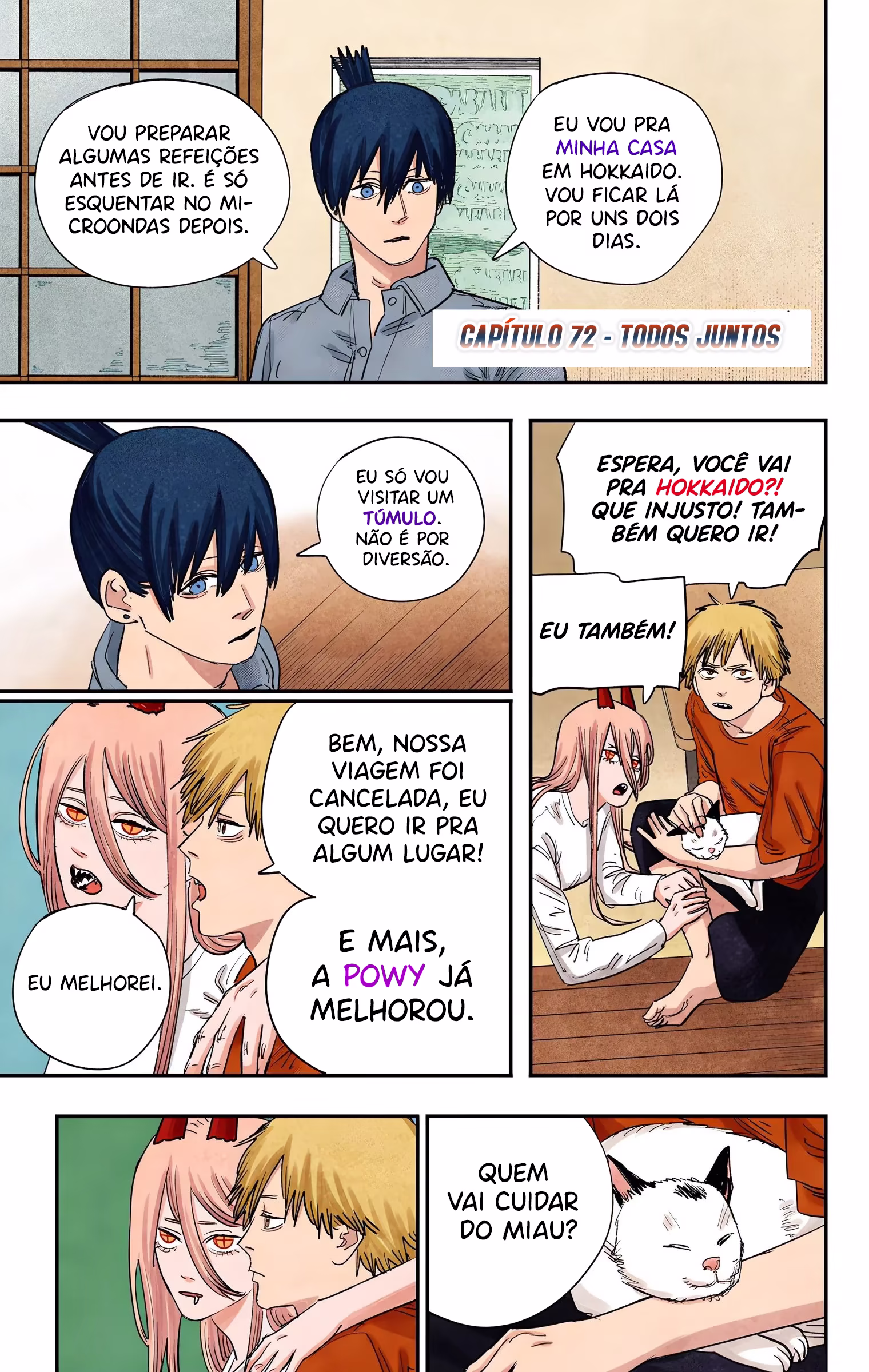 Chainsaw Man (Official Colored), capítulo 72, página 3