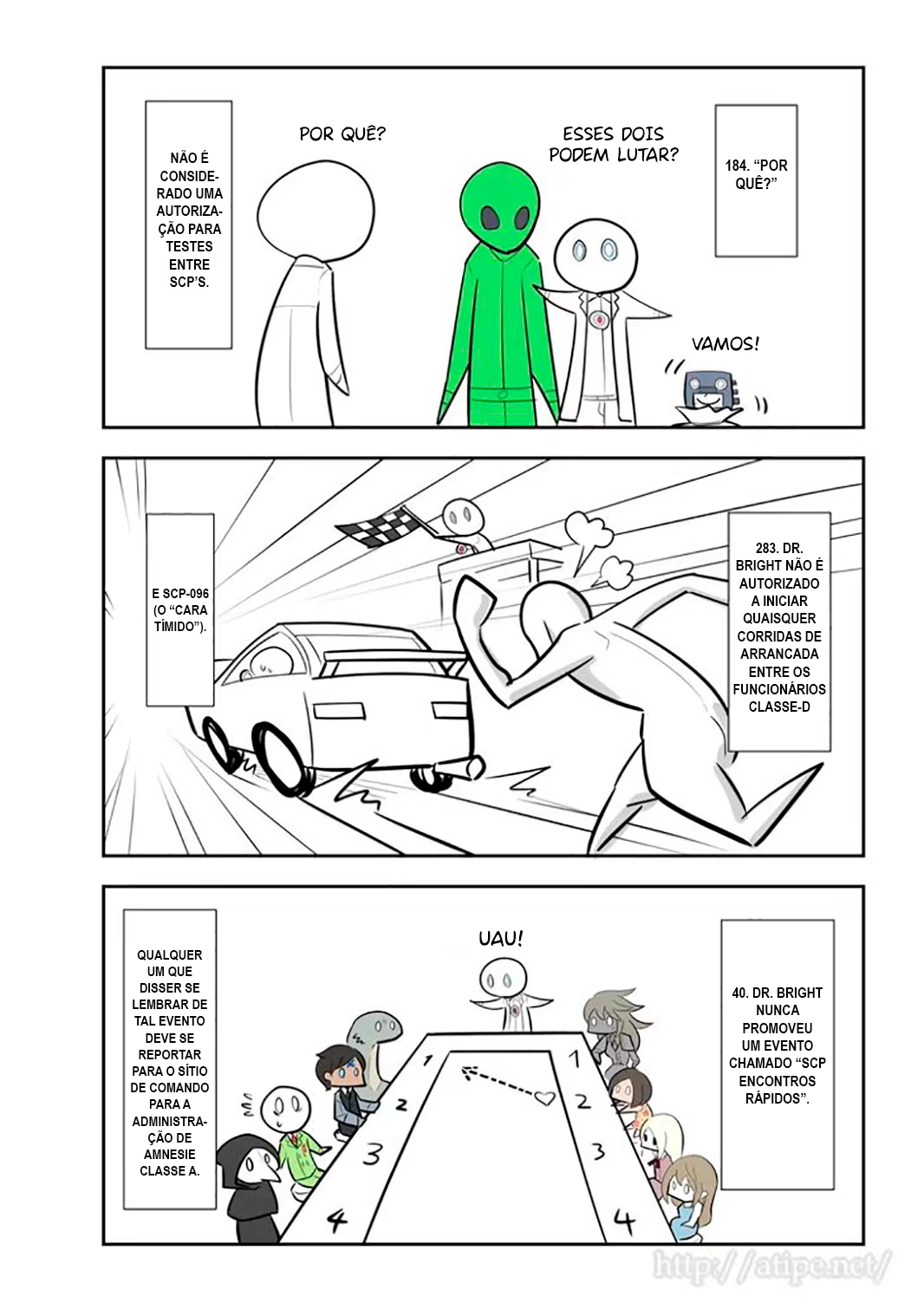 SCP o Zakkuri Shoukai, capítulo 87, página 3