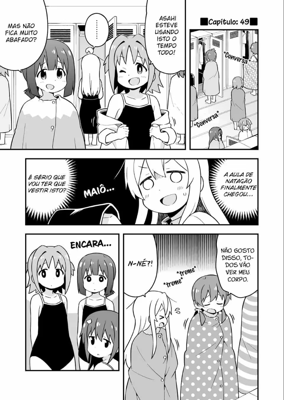 Onii-chan wa Oshimai!, capítulo 49, página 2