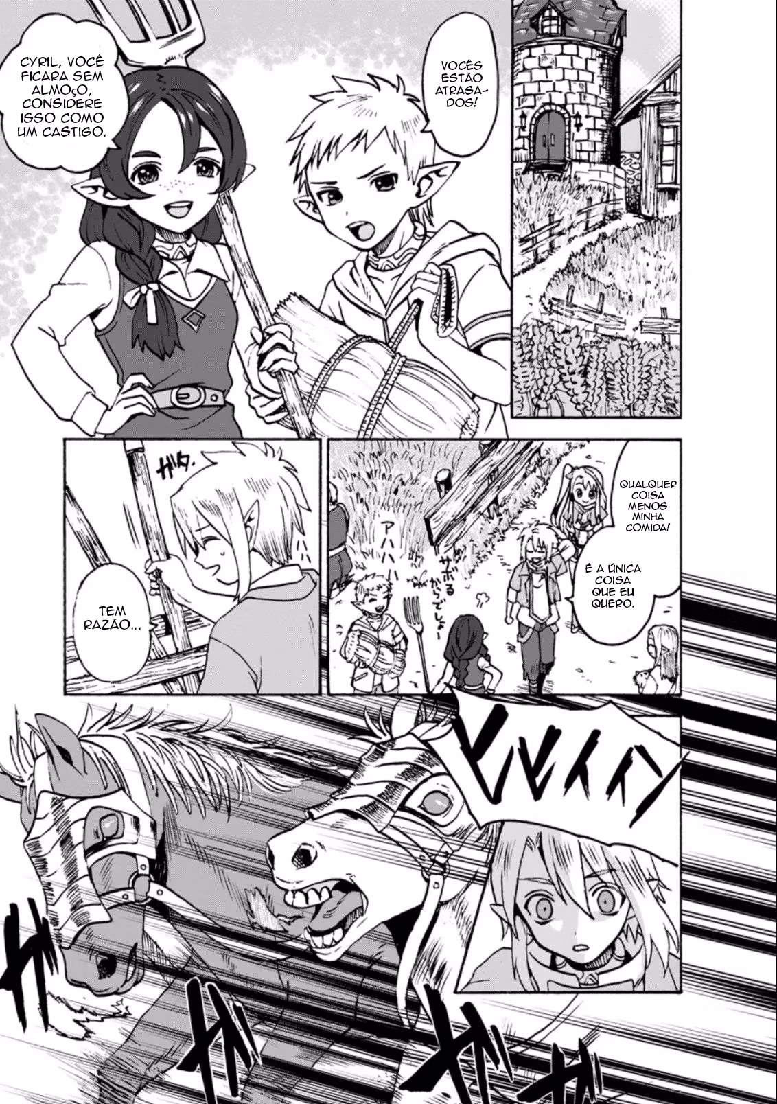 Elf Tensei Kara no Cheat Kenkokuki, capítulo 1.2, página 2