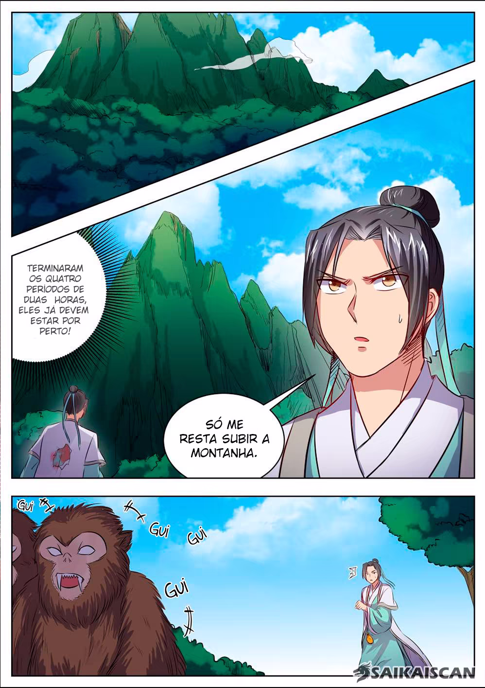 I Shall Seal the Heavens, capítulo 23, página 3