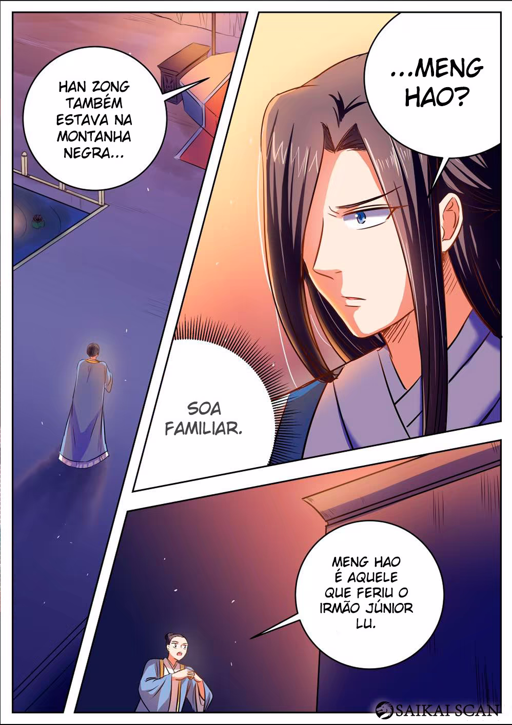 I Shall Seal the Heavens, capítulo 32, página 3