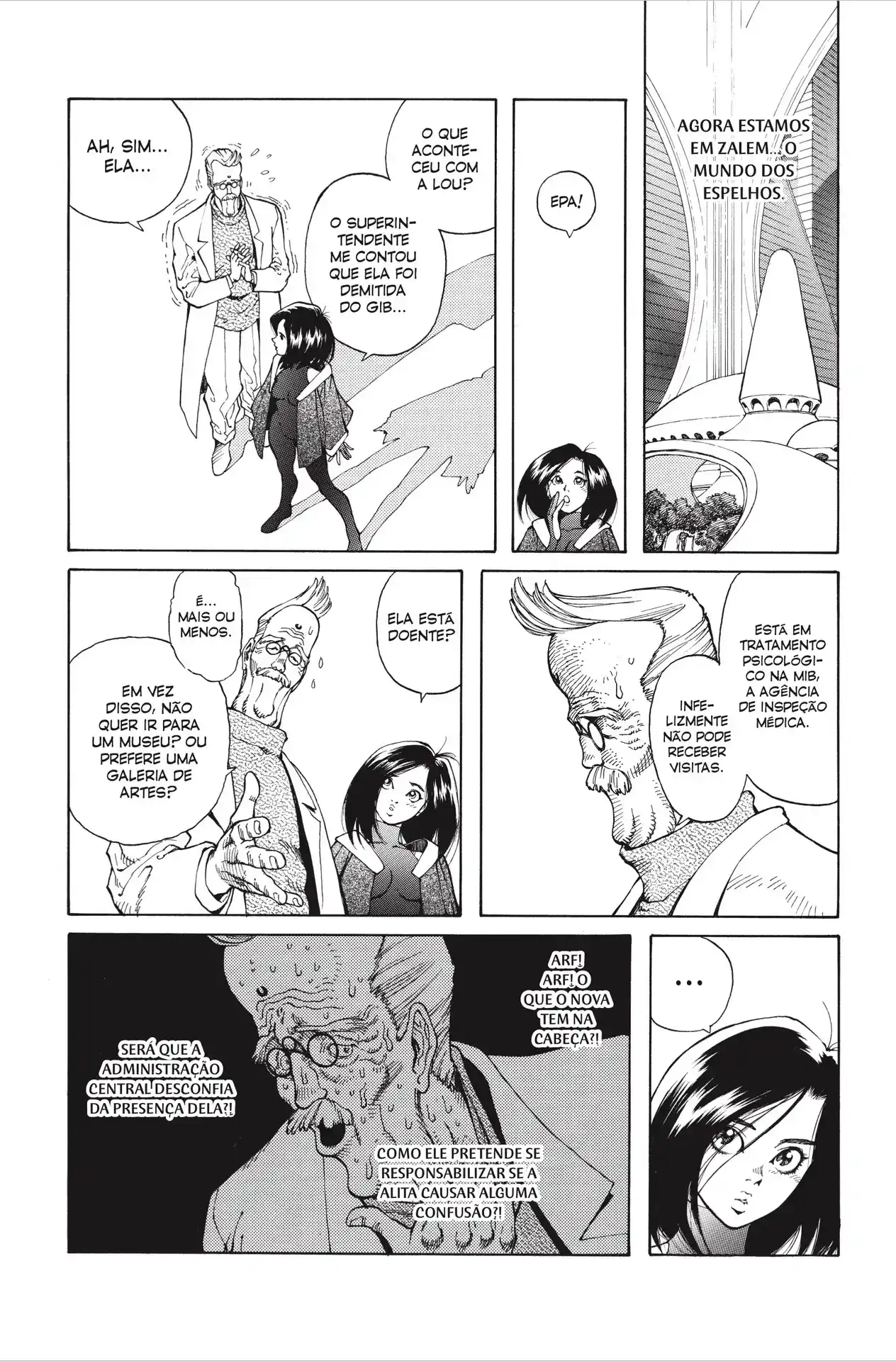 Battle Angel Alita, capítulo 53, página 4
