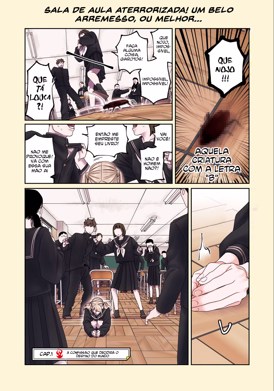 Oda-chan to Akechi-kun, capítulo 1, página 4
