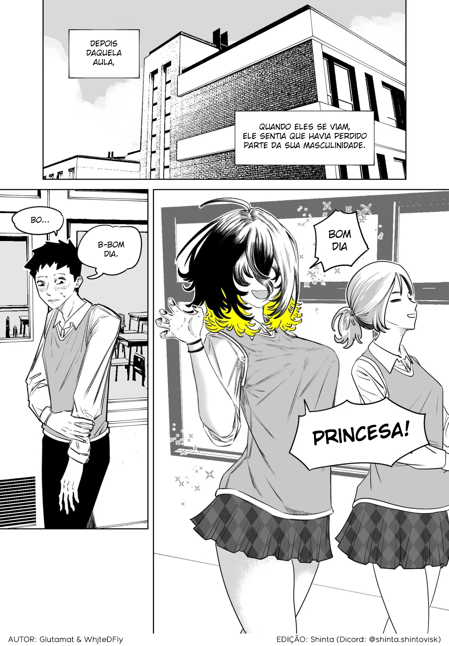 That One Classmate Makes Me Question My Own Masculinity, capítulo 1, página 4