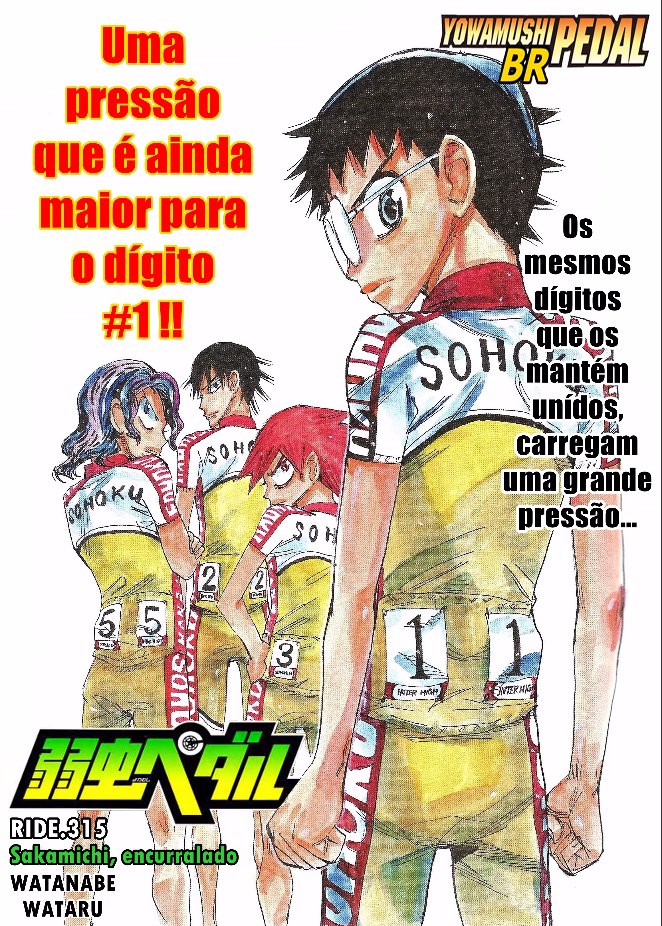 Yowamushi Pedal, capítulo 315, página 3