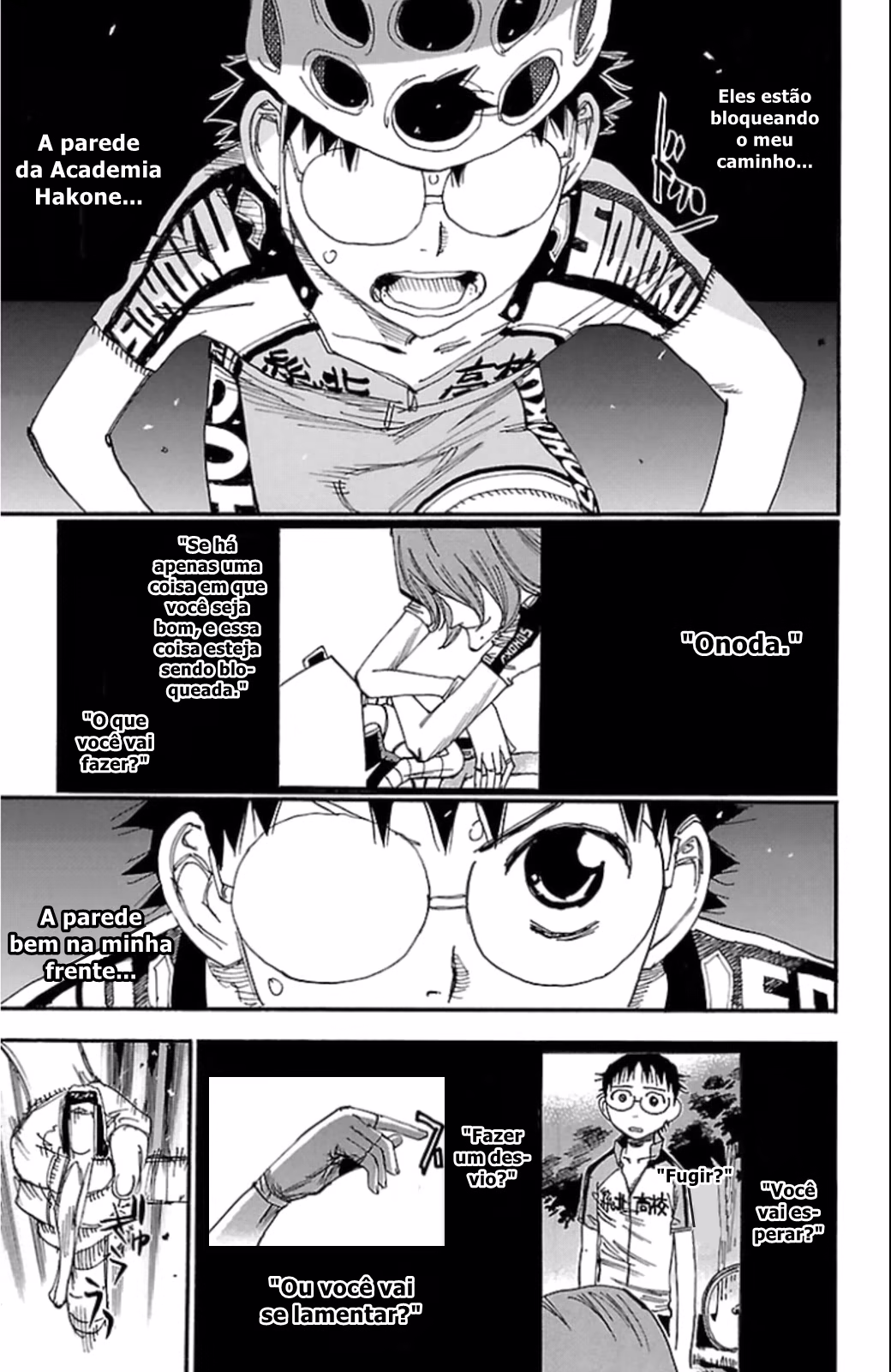 Yowamushi Pedal, capítulo 315, página 4