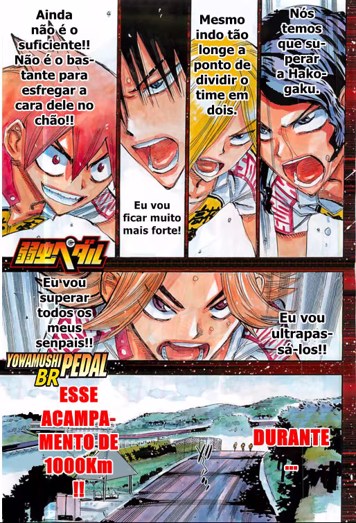 Yowamushi Pedal, capítulo 282, página 3