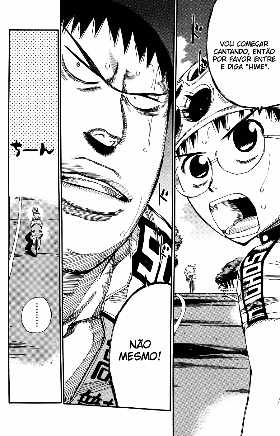 Yowamushi Pedal, capítulo 117, página 4