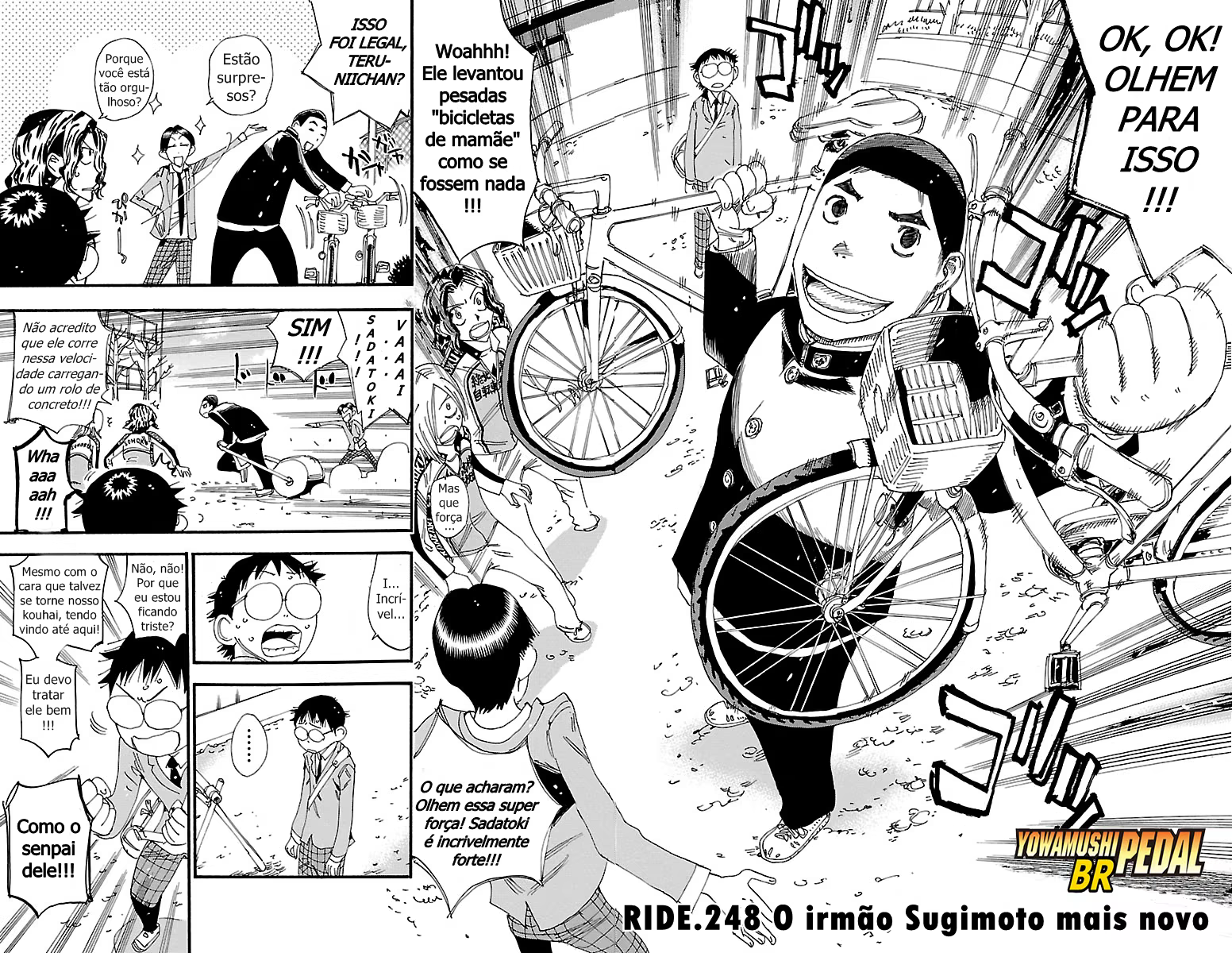 Yowamushi Pedal, capítulo 248, página 4