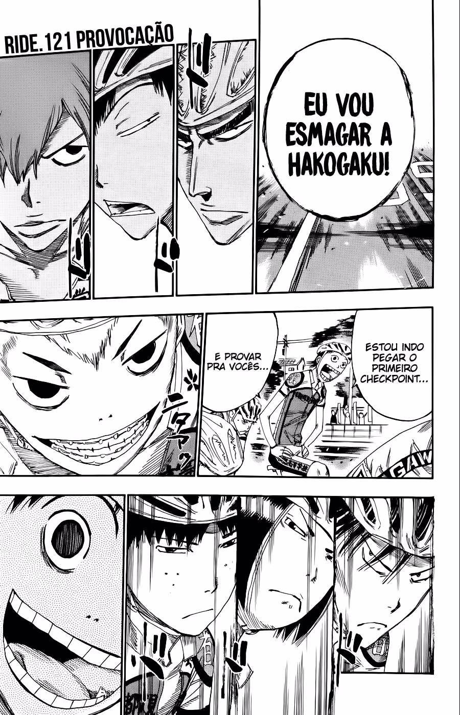 Yowamushi Pedal, capítulo 121, página 2