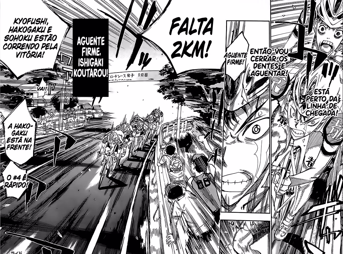 Yowamushi Pedal, capítulo 145, página 3