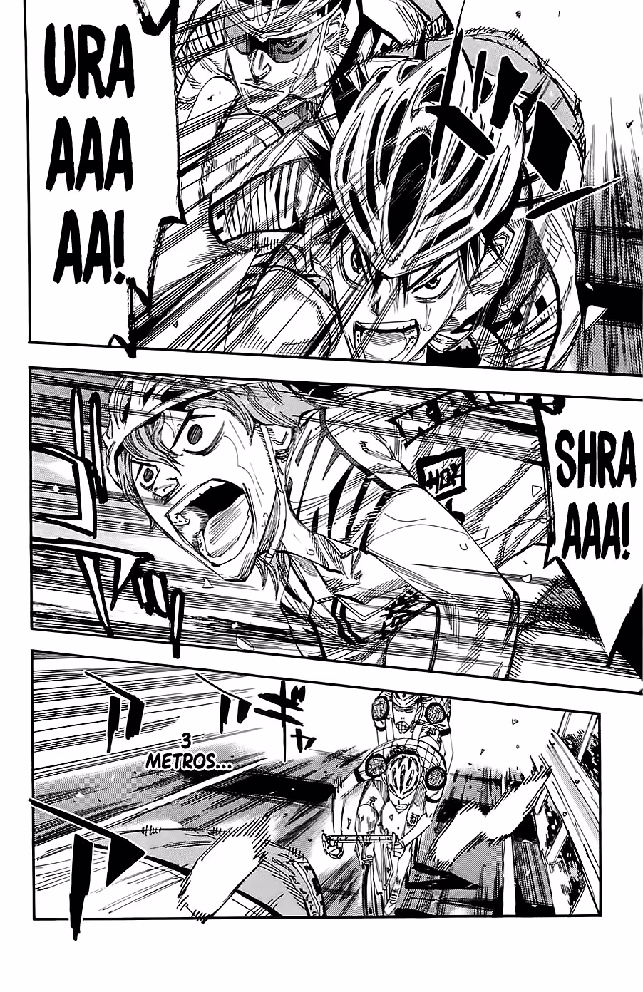 Yowamushi Pedal, capítulo 145, página 4
