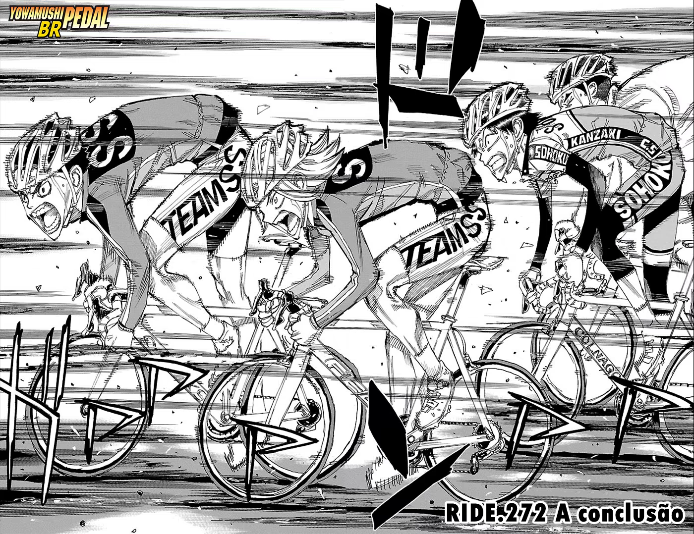 Yowamushi Pedal, capítulo 272, página 4