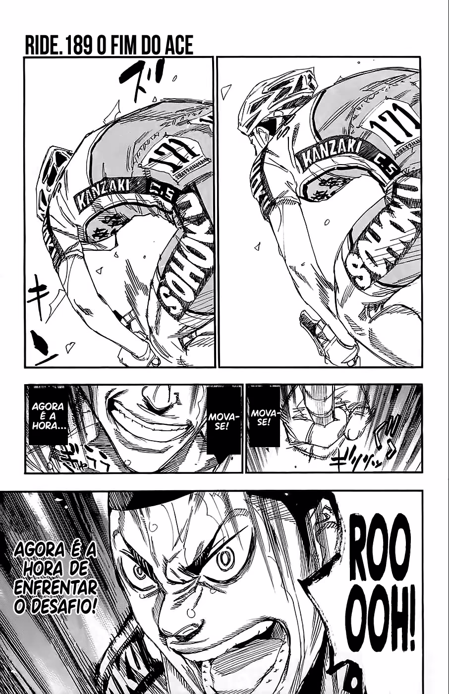 Yowamushi Pedal, capítulo 189, página 2