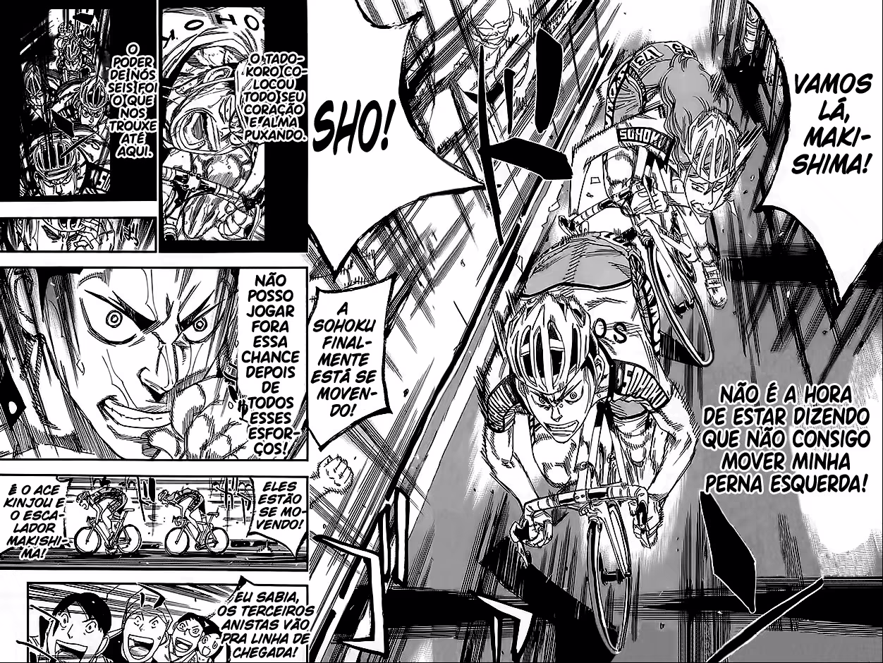 Yowamushi Pedal, capítulo 189, página 3
