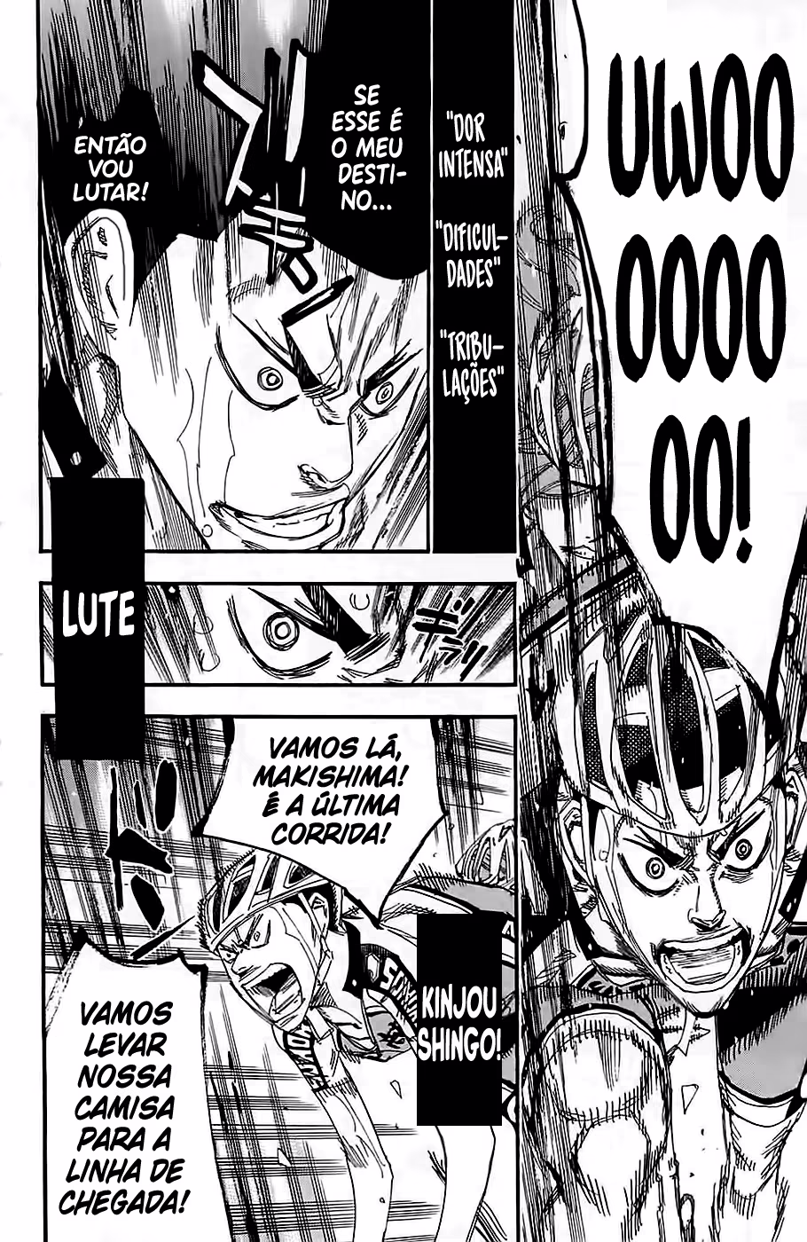 Yowamushi Pedal, capítulo 189, página 4
