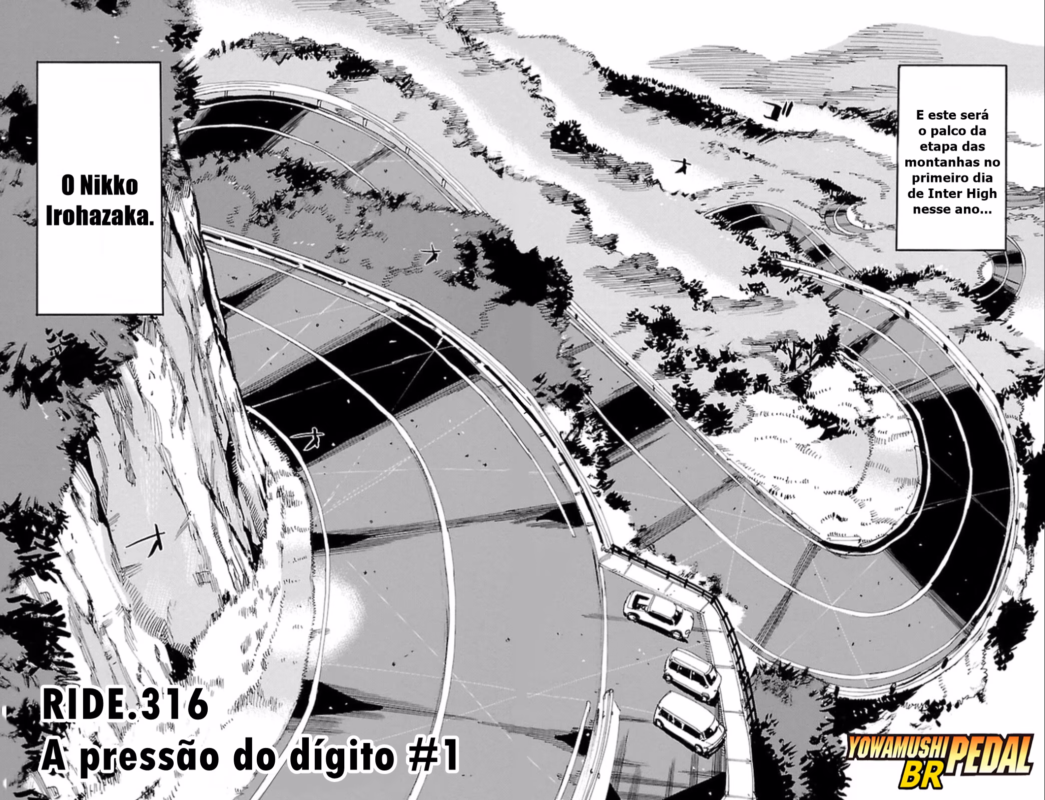 Yowamushi Pedal, capítulo 316, página 4