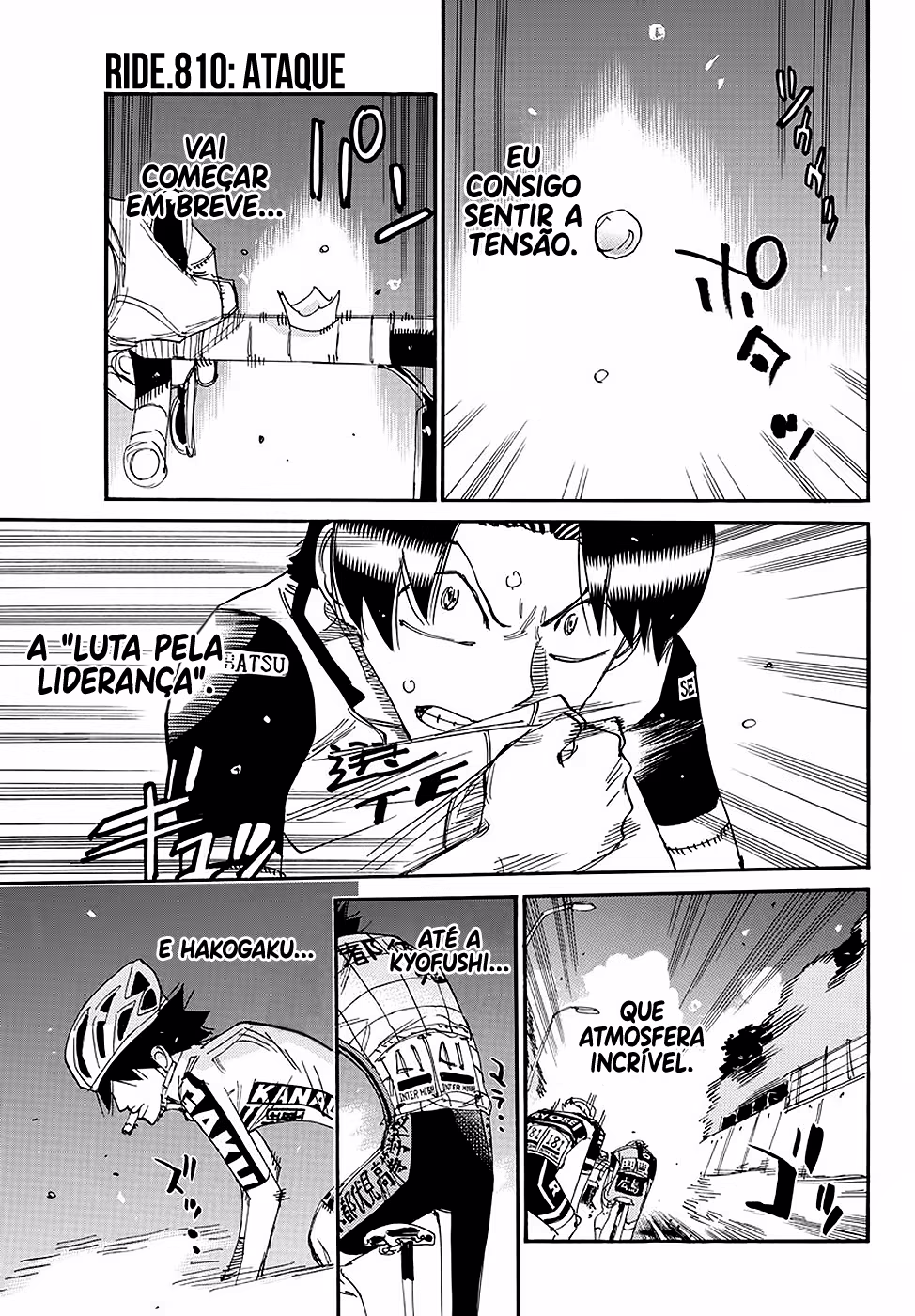 Yowamushi Pedal, capítulo 810, página 3