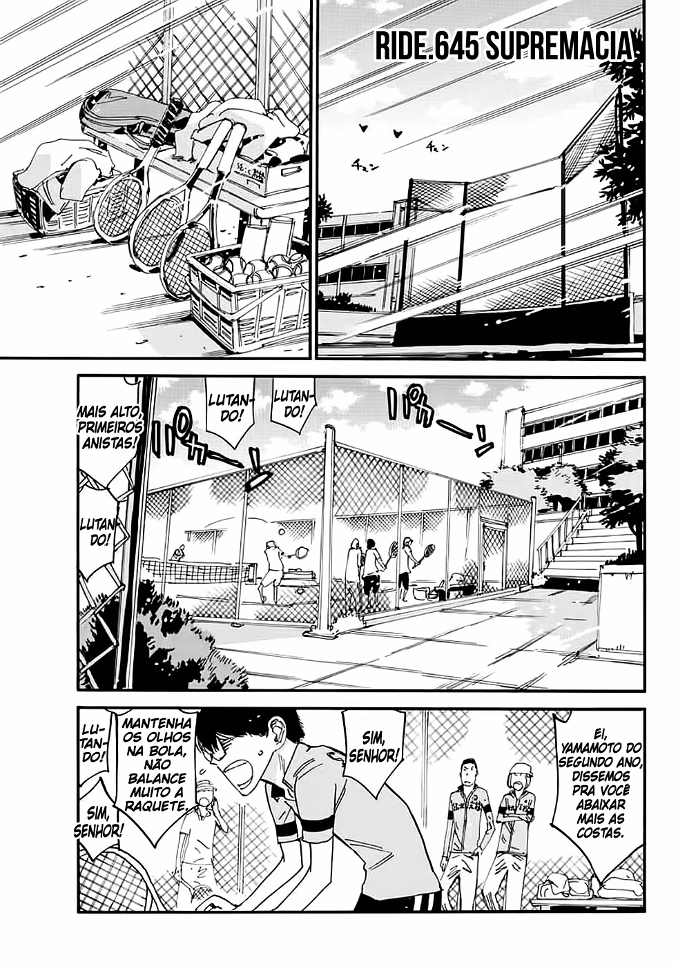 Yowamushi Pedal, capítulo 645, página 2
