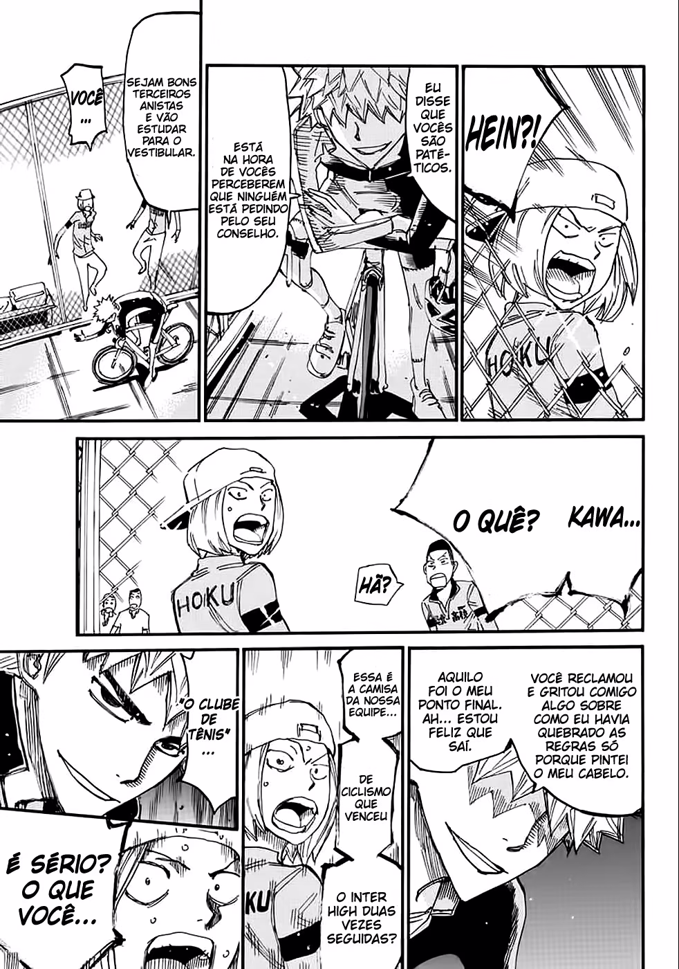 Yowamushi Pedal, capítulo 645, página 4