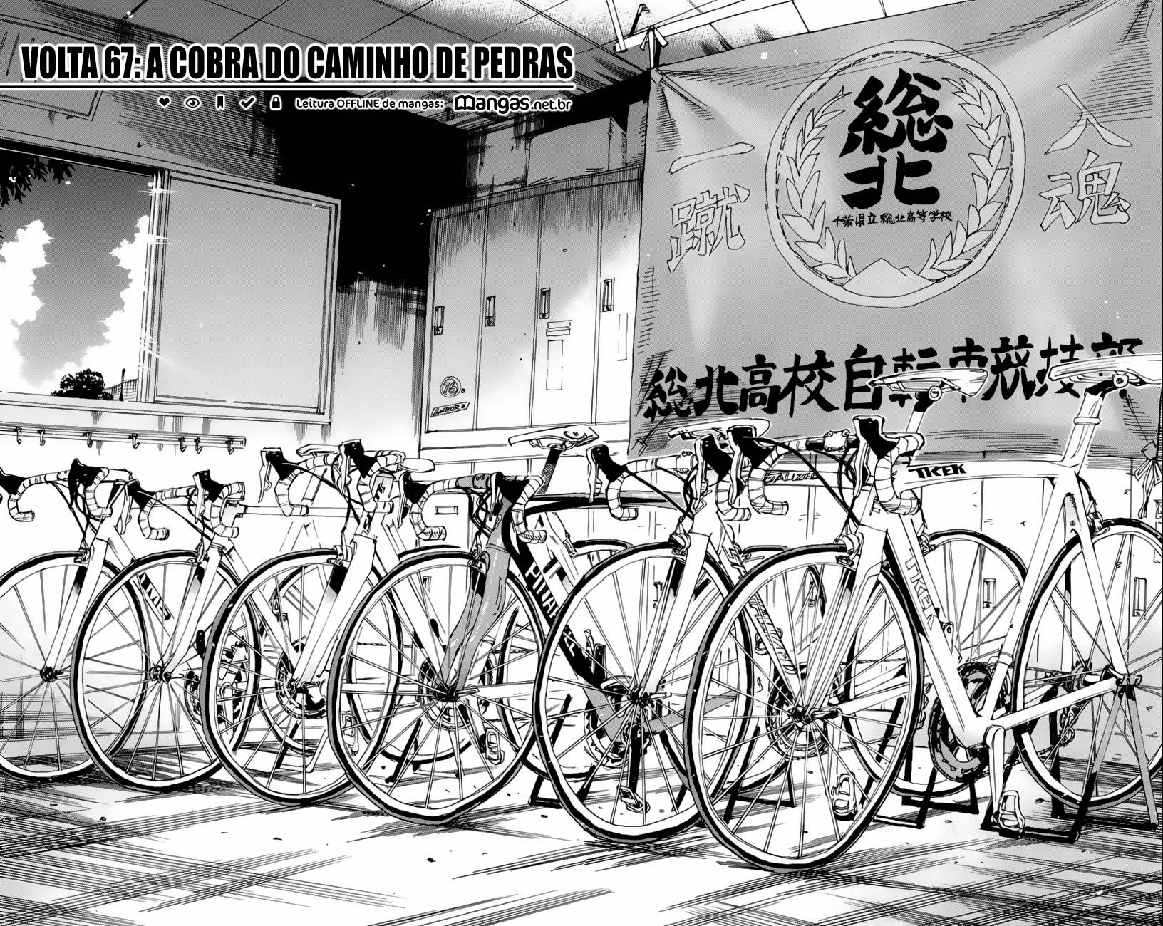 Yowamushi Pedal, capítulo 67, página 3