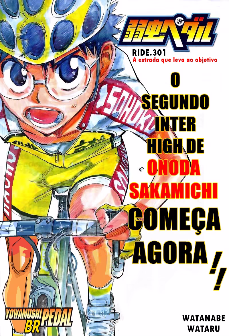 Yowamushi Pedal, capítulo 301, página 2