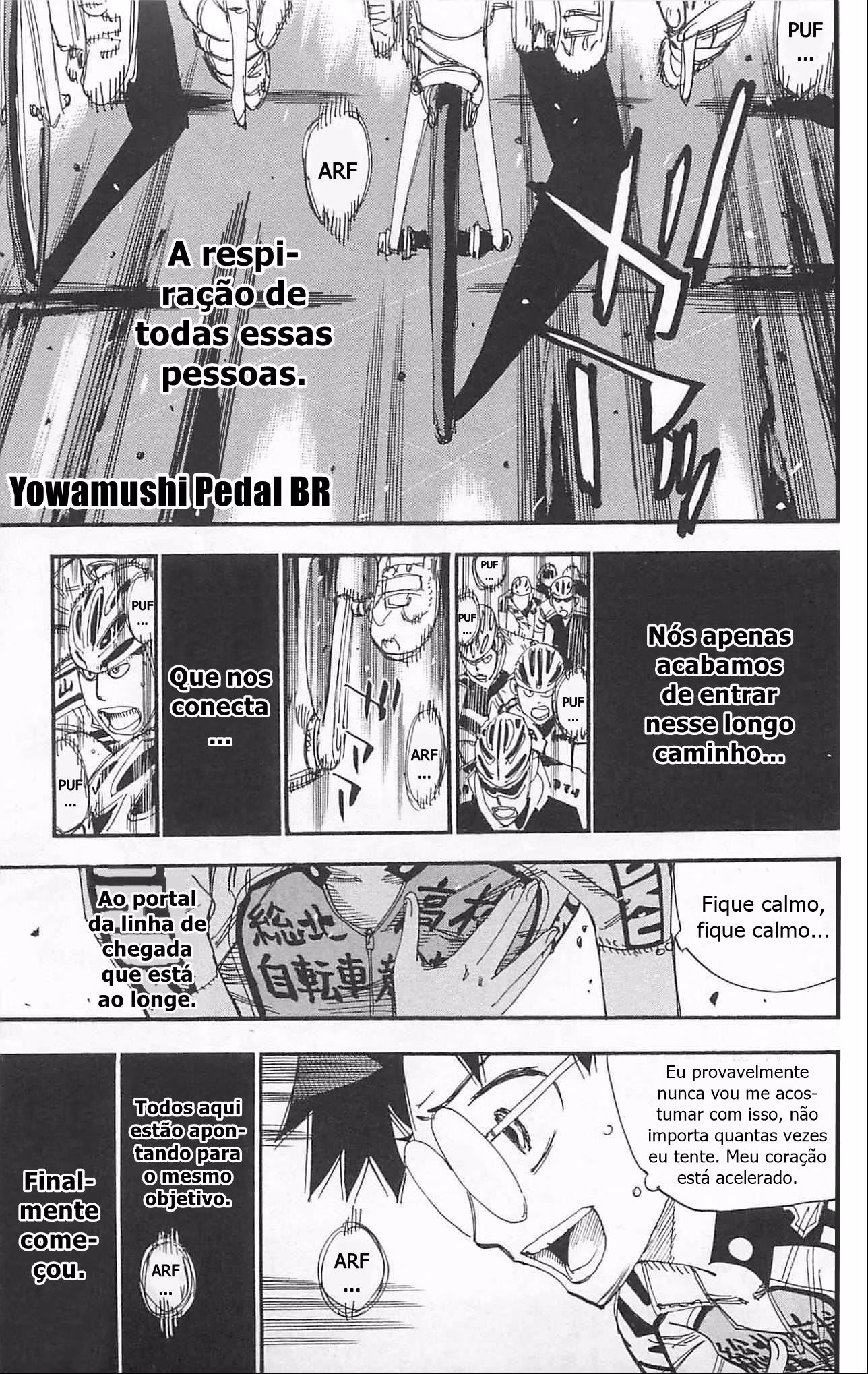 Yowamushi Pedal, capítulo 301, página 4